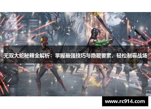 无双大蛇秘籍全解析：掌握最强技巧与隐藏要素，轻松制霸战场